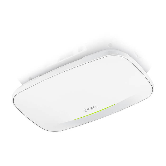 ZyXEL NWA110BE BE6500 2x2 MU-MIMO, Dual Radio 2.4 and 5 or 6GHz, 1 x 2.5G LAN Ports, PoE+ (802.3at), Standalone/Nebula Cloud Managed Excluding Power Adapter (тъмнейл - 3)