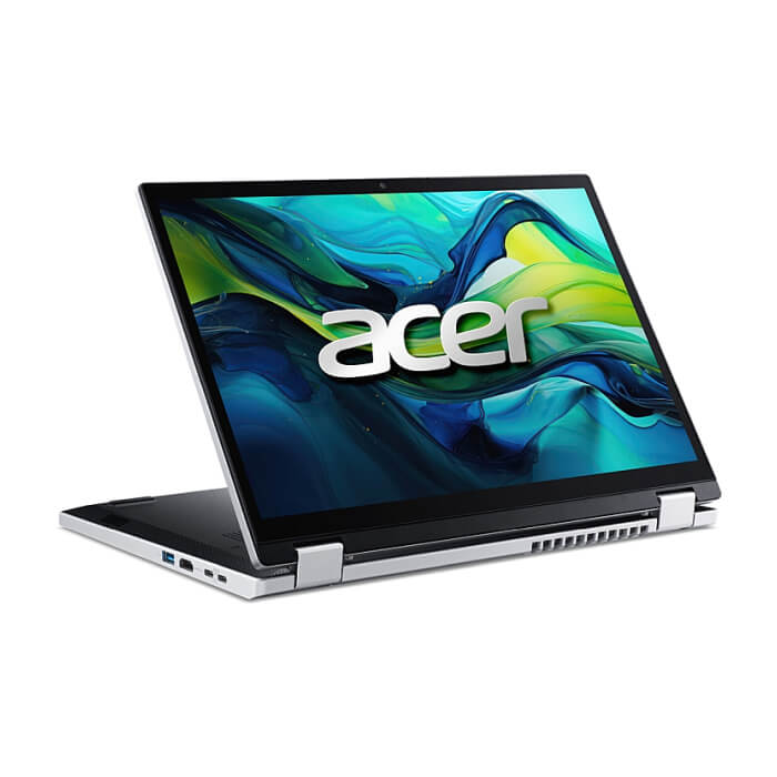 Acer Aspire Go Spin 14, AGSP14-31PT-3593, Intel i3 N355( up to 3.9GHz, 6MB), 14'' WUXGA (1920x1200) IPS Touch (pen supportive), 8GB DDR5 on board, SSD 256GB, HD Web cam, ID 96993 (тъмнейл - 2)
