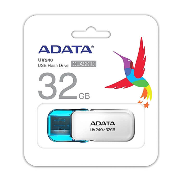 ADATA UV240 32GB USB 2.0 White ID 74240 (тъмнейл - 3)