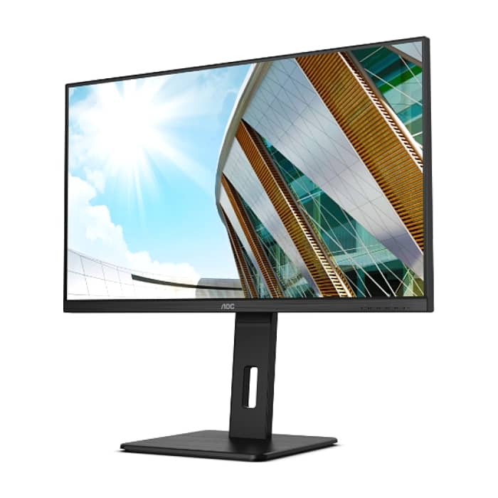 AOC U32P2, 31.5" VA WLED, 3840x2160@60Hz, 4ms GtG, 350cd m/2, 3000:1, 50M:1 DCR, Adaptive Sync, FlickerFree, Low Blue Light, 3Wx2, Tilt, Height Adjust, Pivot, Swivel, 2xHDMI, DP, USB hub ID 85256 (тъмнейл - 3)