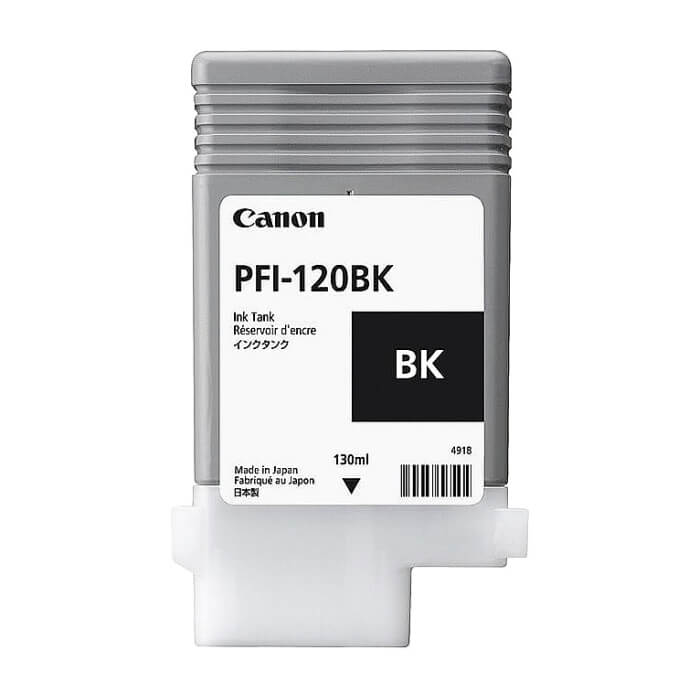 Canon Pigment Ink Tank PFI-120, Black ID 70572 Canon Pigment Ink Tank PFI-120, Black ID 70572