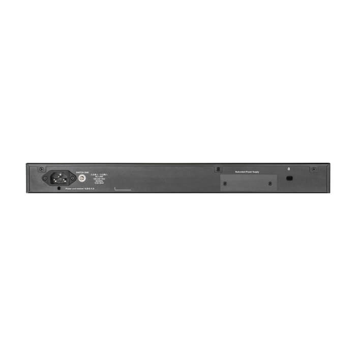 D-Link 20 ports GE PoE + 4 ports 2.5 GE PoE + 2 10GE ports + 2 SFP+ Smart Managed Switch (тъмнейл - 3)