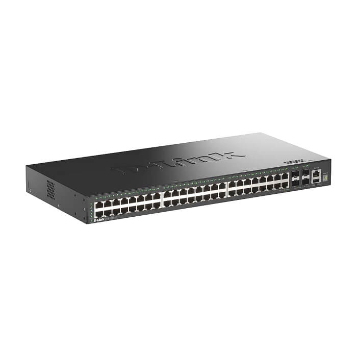 D-Link 48 Ports GE + 4 Ports 10G SFP+ Smart Managed Switch (тъмнейл - 2)