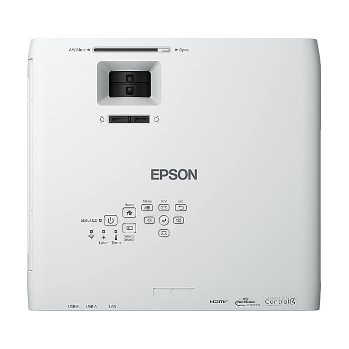 Epson EB-L260F, 3LCD, Laser, WUXGA (1920 x 1080), 240Hz, 16:9, 4600 lumen, 2500000 : 1, Ethernet, Wireless LAN 5GHz, VGA (2xIn, 1xOut), Composite, HDMI (2x), RS232, Audio In and Out, USB, Miracast, 60 months, 20000 h. light source ID 65742 (тъмнейл - 5)