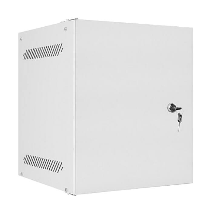 Lanberg rack cabinet 10" wall-mount 6U/280x310 for self-assembly with metal door grey (flat pack) ID 87209 на супер цена