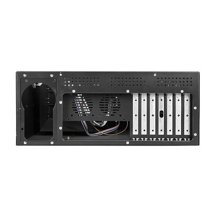Lanberg rackmount server chassis ATX 450/08 19"/4U ID 62870 (тъмнейл - 3)