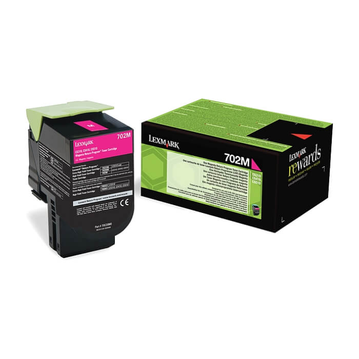 Lexmark 70C20M0 CS/CX310, 410, 510 Magenta Return Programme 1K Toner Cartridge ID 68531 на супер цена