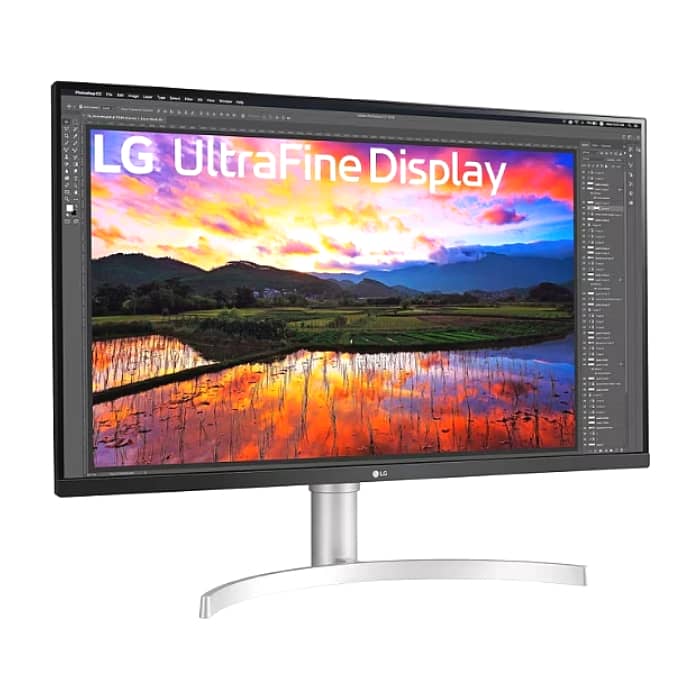 LG 32UN650K-W, 31.5" UltraFine UHD LED AG, IPS, DCI-P3 95%, 5ms, 350 cd/m2, 1000:1, 3840x2160, HDR 10, HDMI, DisplayPort, Radeon FreeSync, Dynamic Action Sync, Headphone out, Height, Tilt, Speaker, Black ID 84815 (тъмнейл - 3)