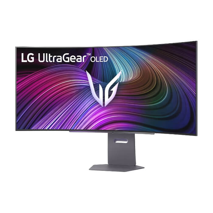 LG 45GX90SA-B, 44.5", OLED UltraGear 21:9 Curved Smart, 0.03 ms, WQHD (3440x1440), 240Hz, HDR 400, 1500000:1, 250 cd/m2, DCI-P3 98.5%, VRR, Free-sync, G-Sync, USB-C, PD 65W, H ID 92043 (тъмнейл - 2)