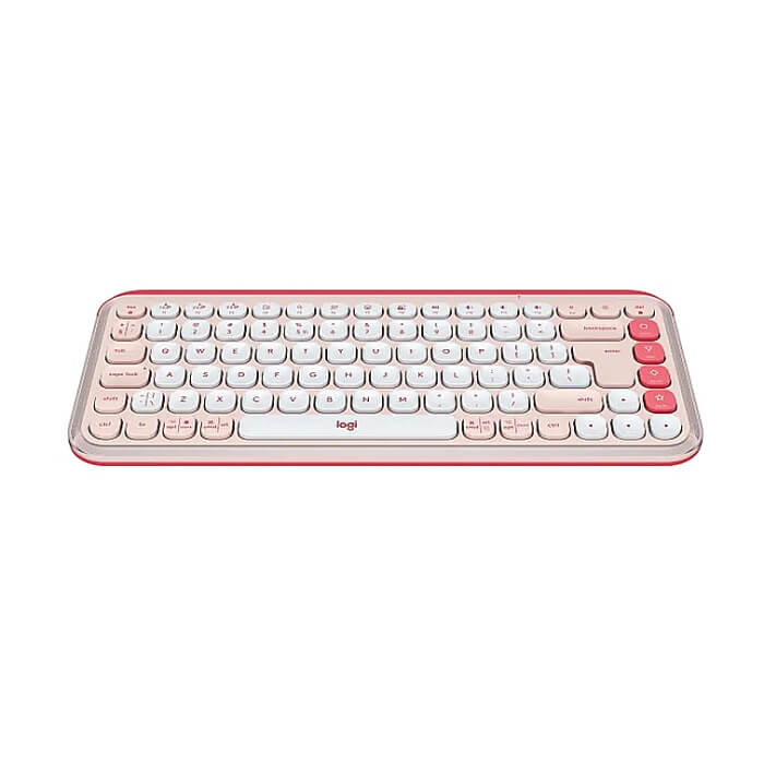 Logitech Pop Icon Keys - Rose - US INT'L - BT - N/A - INTNL-973 (тъмнейл - 2)