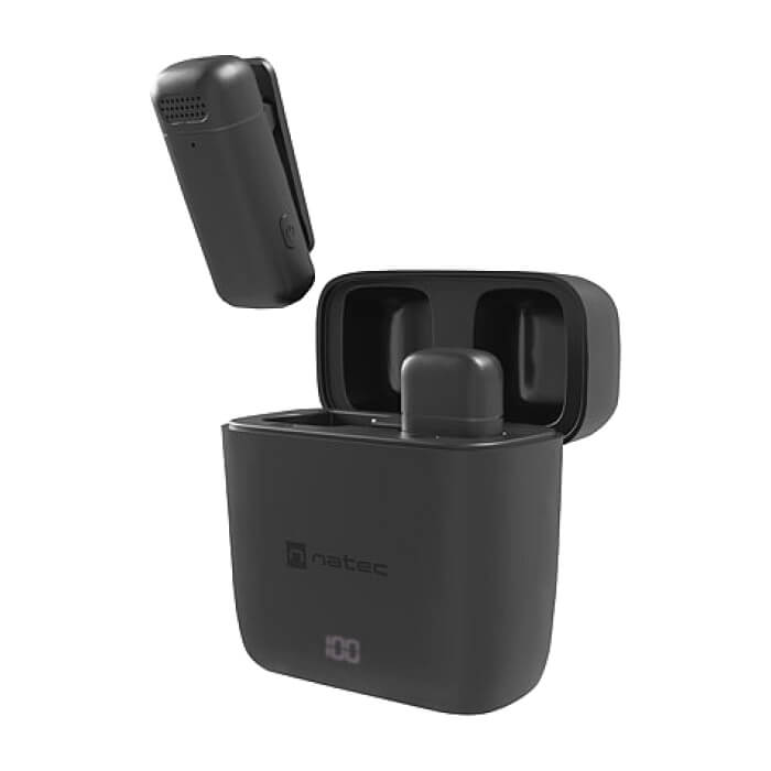 Natec Microphone Hopper Lavalier Wireless USB C ID 86575 (тъмнейл - 5)