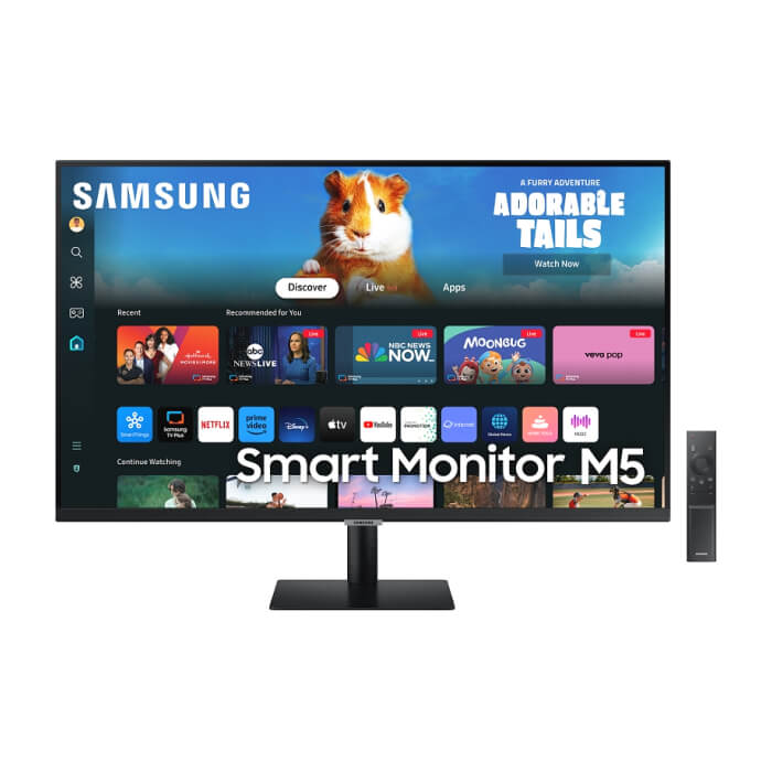 Samsung 27DM500 27" VA LED, SMART 1920x1080 2xUSB 2.0, 2xHDMI 1.4, Wi-Fi 5, Bluetooth , Speakers, Black ID 95844 на супер цена