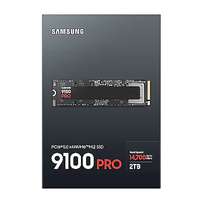 Samsung SSD 9100 PRO 2TB PCIe 5.0 NVMe 2.0 M.2 Read 14700 MB/s Write 13300 MB/s ID 88237 (тъмнейл - 5)