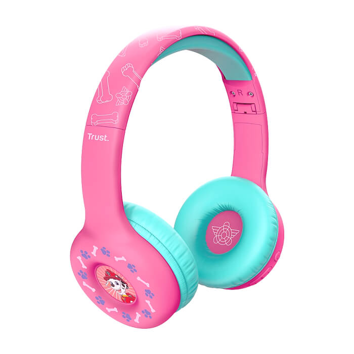TRUST Nouna Wireless Headphones Paw Patrol Pink ID 97678 (тъмнейл - 4)