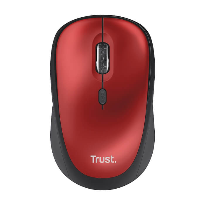 TRUST YVI+ Wireless Mouse Eco Red на супер цена от GT Computers TRUST YVI+ Wireless Mouse Eco Red на супер цена