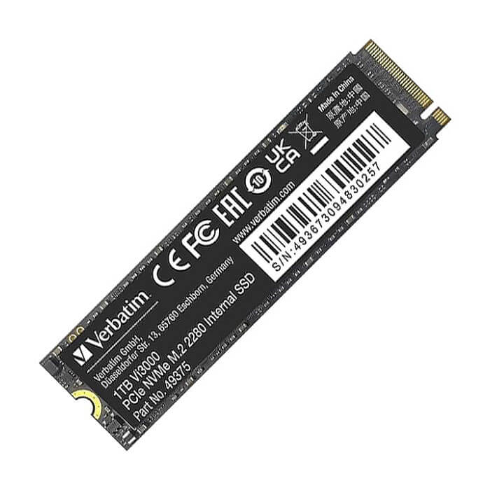Verbatim Vi3000 Internal PCIe NVMe M.2 SSD 1TB ID 73192 (тъмнейл - 2)