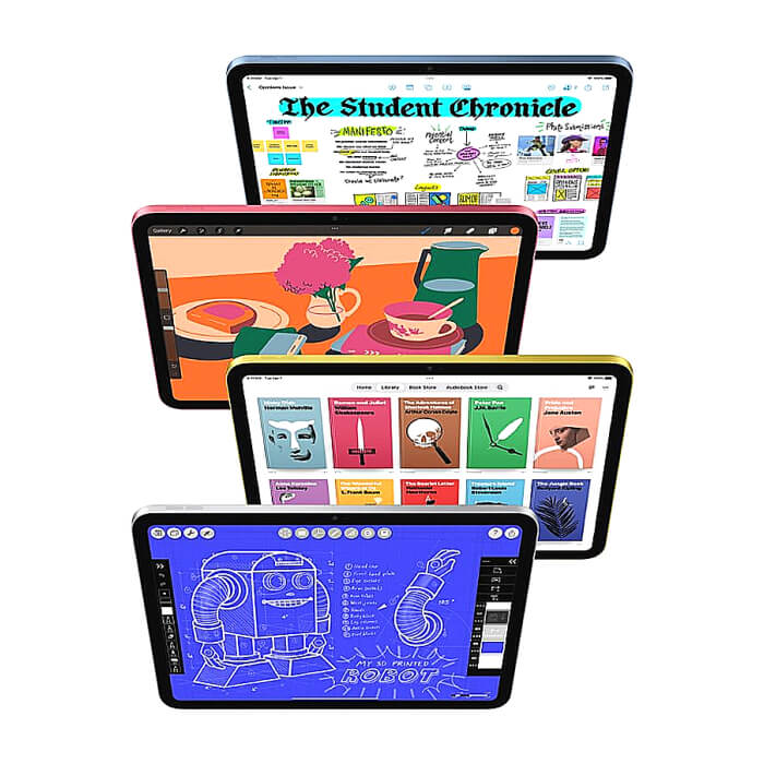Apple 11-inch iPad (A16) Wi-Fi 512GB - Blue ID 94701 (тъмнейл - 3)