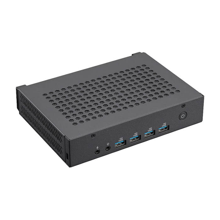 Asus ExpertCenter Barebone mini PC ,PN43-BBN100MD, Intel N100, 1*M.2 Slot, INTEL Wi-Fi 6 + BT5.0(2*2), Without Os, Black ID 89944 (тъмнейл - 4)