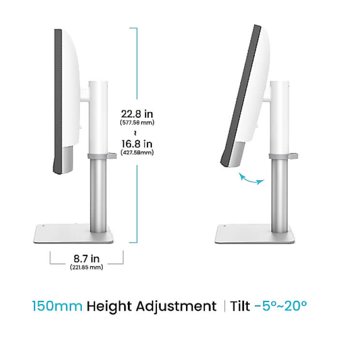 BenQ PD2730S LED MONITOR PD2730S WHITE ID 95509 (тъмнейл - 5)