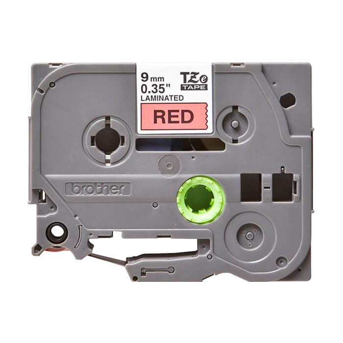 Brother TZe-421 Tape Black on Red, Laminated, 9mm, 8m - Eco ID 70736 на супер цена