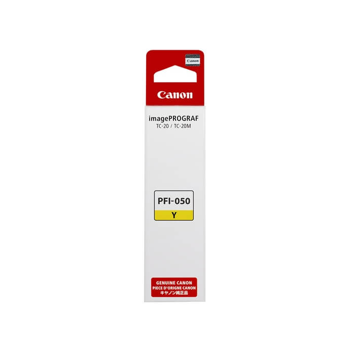 Canon Pigment Ink Tank PFI-050, Yellow ID 70480 (тъмнейл - 2)