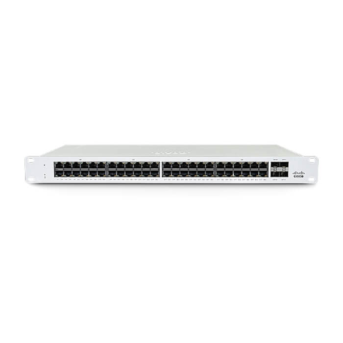Cisco Meraki MS130-48X Cloud Mgd. 40GE + 8x(2.5GE) 740W PoE Switch на супер цена от GT Computers Cisco Meraki MS130-48X Cloud Mgd. 40GE + 8x(2.5GE) 740W PoE Switch на супер цена