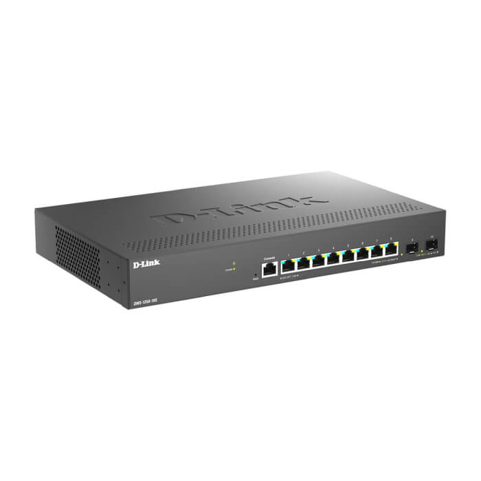 D-Link 8-Port 2.5G Base-T and 2-port 10G SFP+ Smart Managed Switch (тъмнейл - 2)