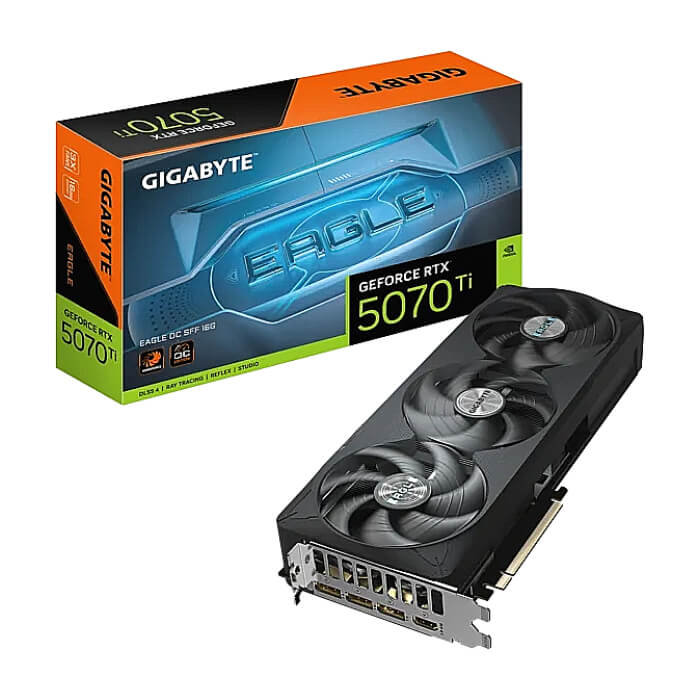 Gigabyte GeForce RTX 5070 Ti 16GB GDDR7 Eagle OC SFF ID 98753 (тъмнейл - 2)