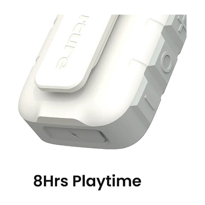 HiFuture Pocket S Beige, Bluetooth 5.4, IPX7 Waterproof, 5W Output, Pair to Play (TWS Mode), Up to 8 Hours Playtime, Support Clip for Wear, Support Magnetic ID 94781 (тъмнейл - 2)