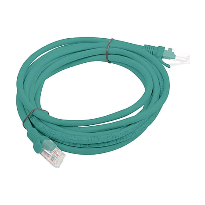 Кабел - Lanberg patch cord CAT.5E 3m, green ID 72261 (тъмнейл - 2)
