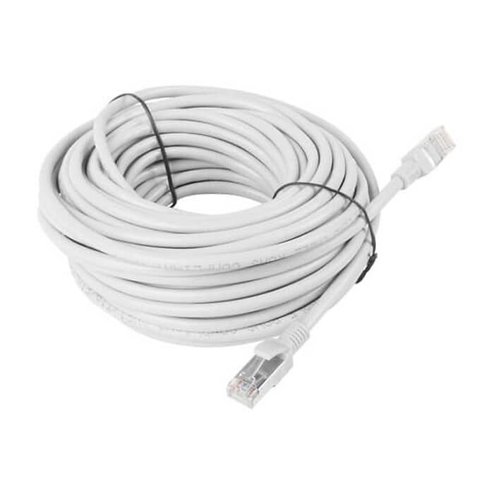 Кабел - Lanberg patch cord CAT.5E FTP 30m Fluke Passed, Grey ID 72440 (тъмнейл - 2)