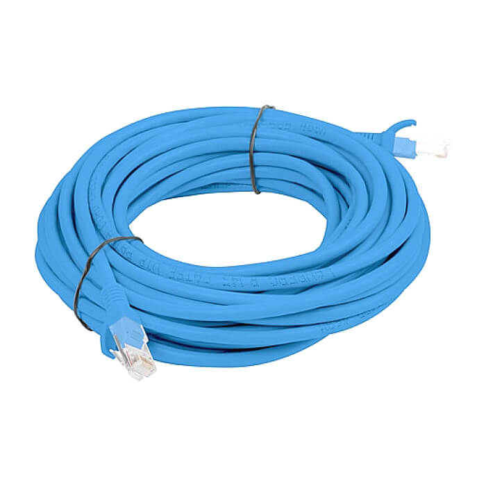 Кабел - Lanberg patch cord CAT.6 5m, blue ID 72174 (тъмнейл - 2)