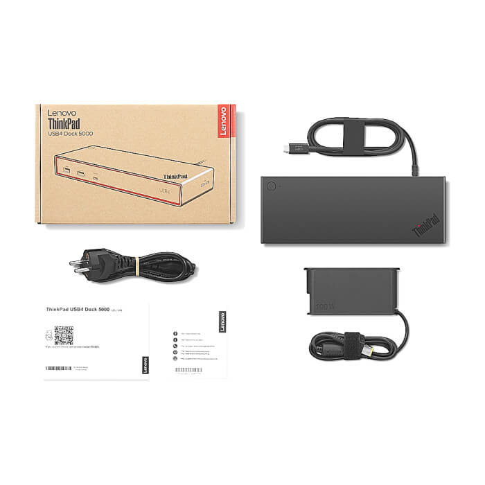 Lenovo ThinkPad USB4 Dock 5000 - 100W EU (тъмнейл - 3)