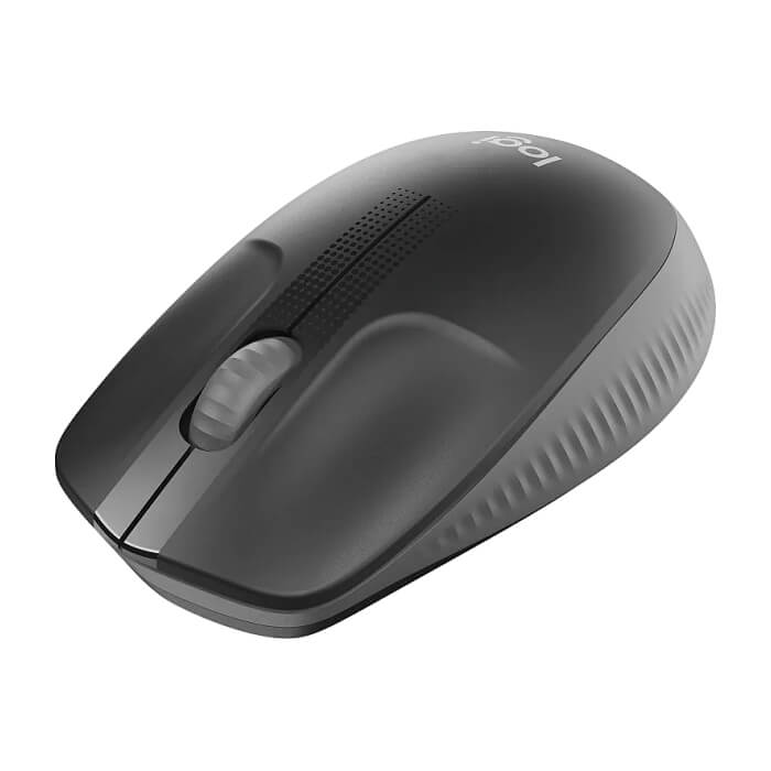 Logitech M190 Full-size Wireless Mouse - CHARCOAL - 2.4GHZ - N/A - EMEA - M190 (тъмнейл - 3)