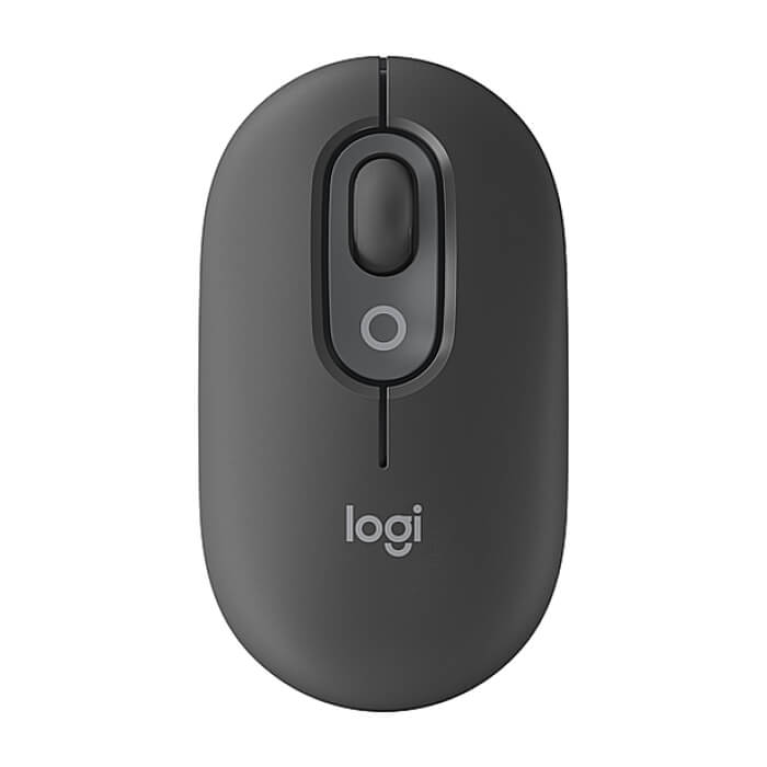 Logitech POP Mouse with emoji - GRAPHITE - BT - N/A - EMEA28i-935 - FY25,TERRA на супер цена