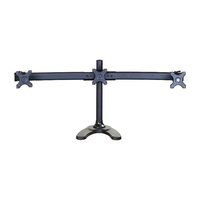 Neomounts by NewStar Flat Screen Desk Mount (stand/grommet) for 3 Monitor Screens ID 66815 (тъмнейл - 2)