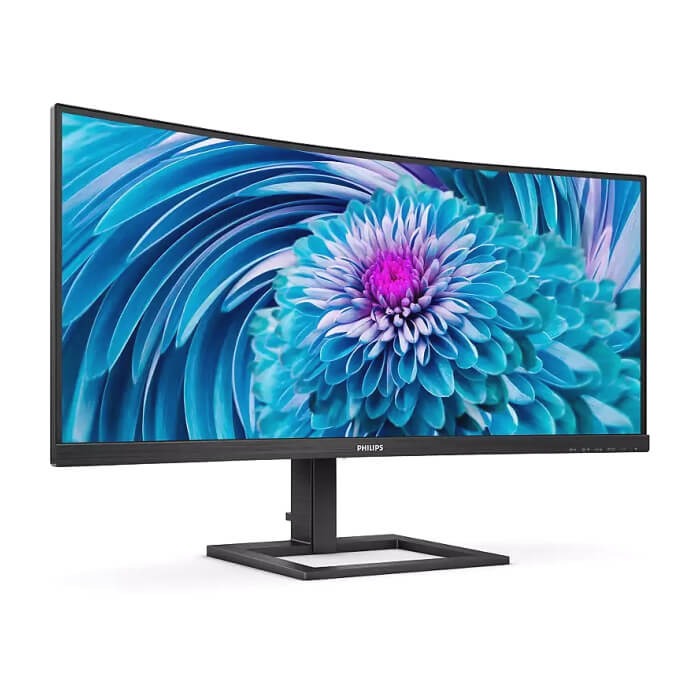 Philips 346E2CUAE, 34" Curved 1500R VA WLED, 3440x1440@100Hz, 4ms GtG, 1ms MPRT, 300cd m/2, 3000:1, Mega Infinity DCR, Adaptive Sync, FlickerFree, Low Blue Mode, 5Wx2, Tilt, Height Adjust, HDMI, DP, USB hub ID 64899 (тъмнейл - 3)