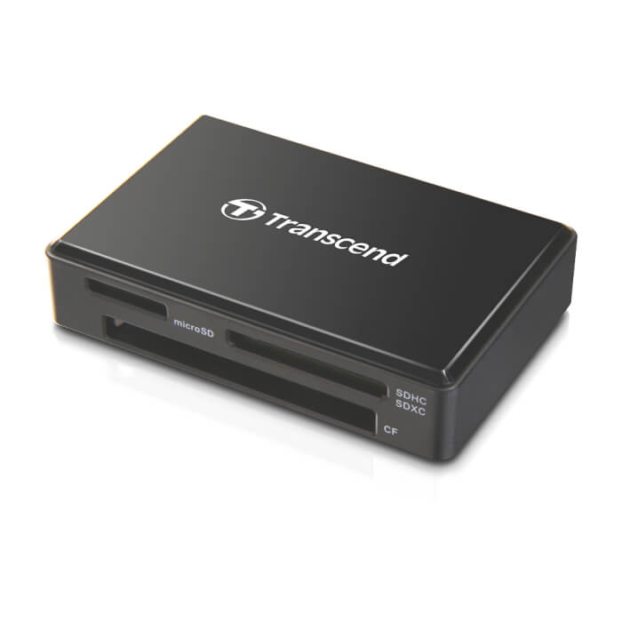 Transcend All-in-1 Multi Memory Card Reader, USB 3.0/3.1 Gen 1, Black ID 63313 (тъмнейл - 3)
