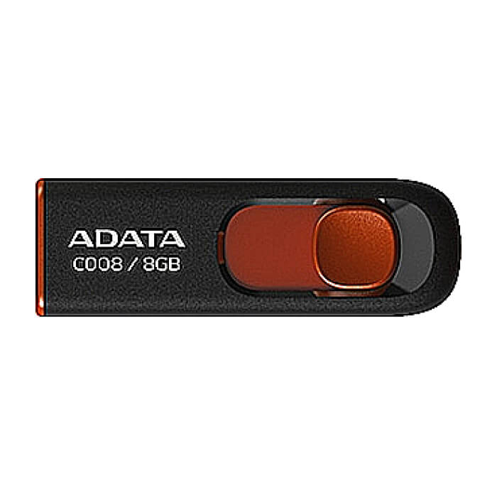Adata 64GB C008 USB 2.0-Flash Drive Black ID 95104 (тъмнейл - 2)