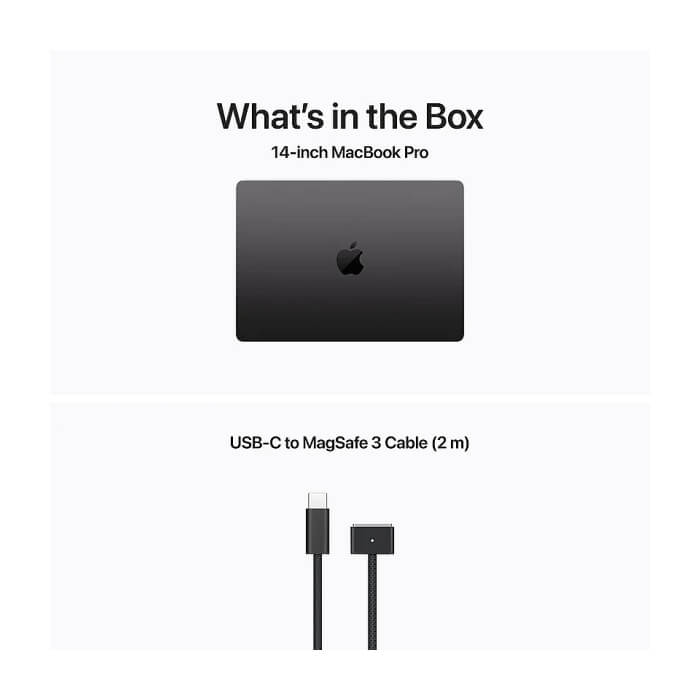 Apple 14-inch MacBook Pro: Apple M5 chip with 10-core CPU and 10-core GPU, 32GB, 1TB SSD - Space Black ID 96991 (тъмнейл - 5)