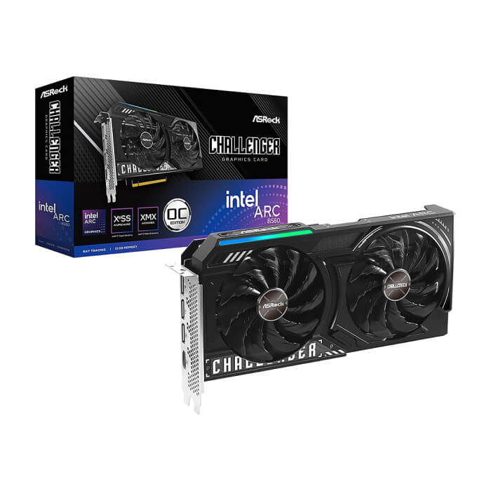 Asrock Intel Arc B580 Challenger 12GB OC ID 84119 (тъмнейл - 2)