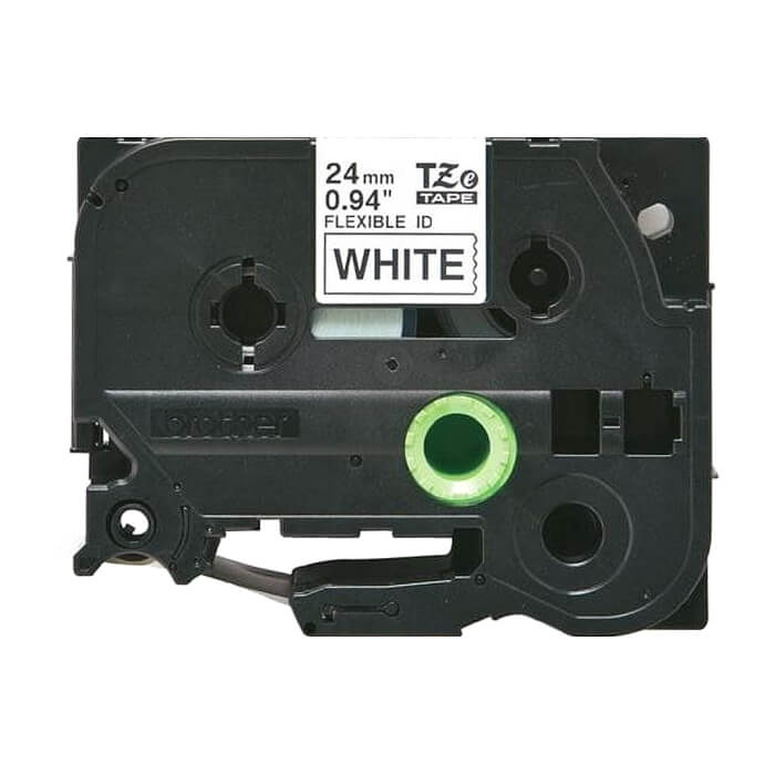Brother TZe-FX251 Tape Black on White, Flexible ID, 24mm, 8m ID 70705 на супер цена
