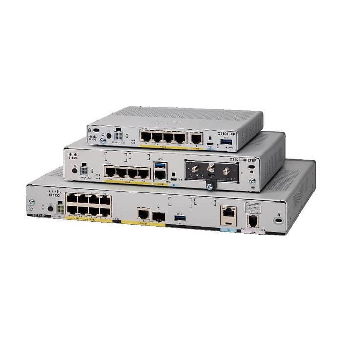 Cisco ISR 1100 4 Ports Dual GE WAN Ethernet Router на супер цена