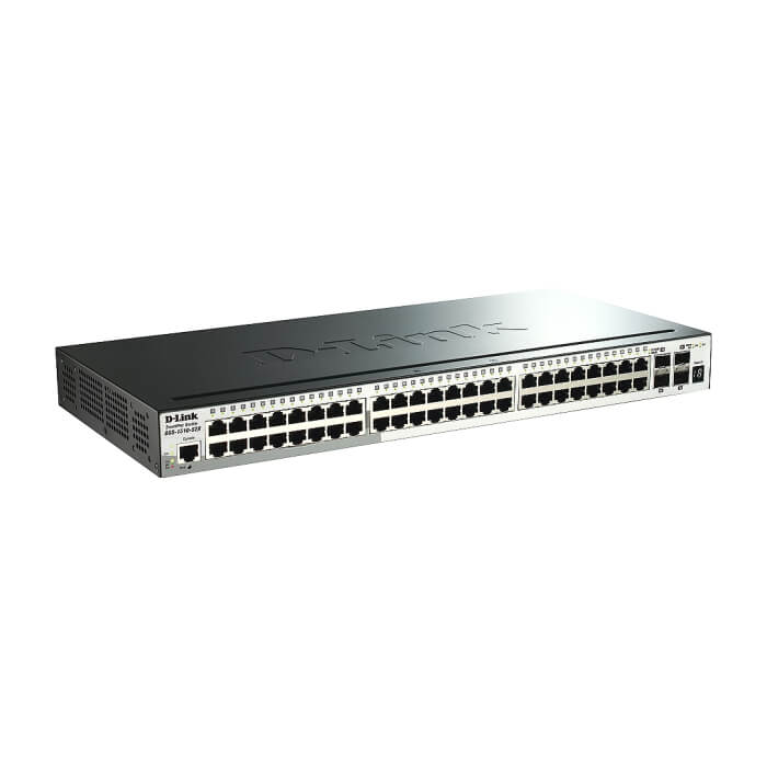 D-Link 52-Port Gigabit Stackable Smart Managed Switch including 4 10G SFP+ (тъмнейл - 2)