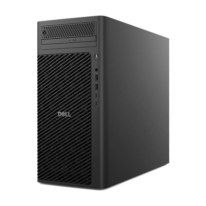 Dell Pro Max Tower T2 FCT2250, Intel Core Ultra 9 285 (36 MB cache, 24 cores, 1.9 GHz to 5.7GHz), 32GB: 2 x 16 GB, DDR5, 5600 MT/s, 1TB SSD PCIe M.2, Integrated Graphics, Bulgarian ID 99239 (тъмнейл - 2)