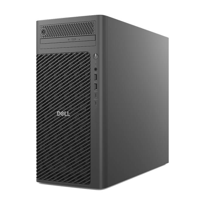 Dell Pro Max Tower T2 FCT2250, Intel Core Ultra 9 285K (36 MB cache, 24 cores, 3.2 GHz to 5.7GHz), 64GB: 2 x 32 GB, DDR5, 5600 MT/s, 1TB SSD PCIe M.2, Integrated Graphics, Bulgarian Keyboard&Mouse, 1500W, Win 11Pro, 3Y PS ID 89464 (тъмнейл - 2)