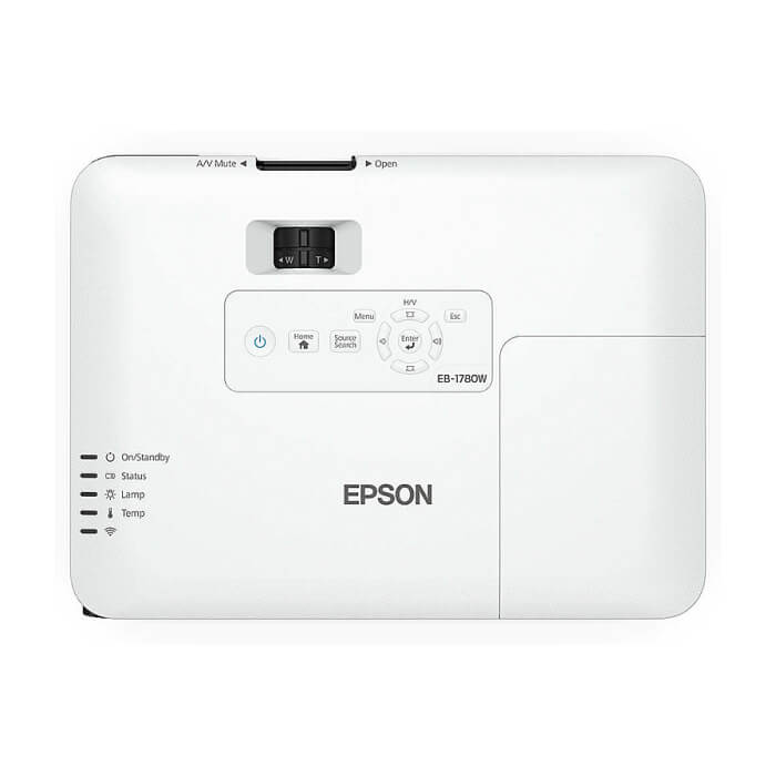 Epson EB-1780W, 3LCD, Ultra mobile, WXGA (1280 x 800), 16:10, 3 000 lumen, 10 000 : 1, VGA, HDMI, Wireless LAN, 1.77 kg, Carrying Case, 24 months ID 81109 (тъмнейл - 4)
