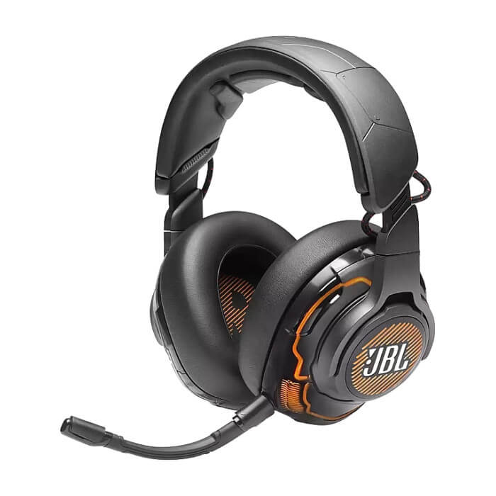 JBL QUANTUM ONE BLK USB wired PC over-ear professional gaming headset with head-tracking enhanced JBL QuantumSPHERE 360 ID 74602 (тъмнейл - 2)