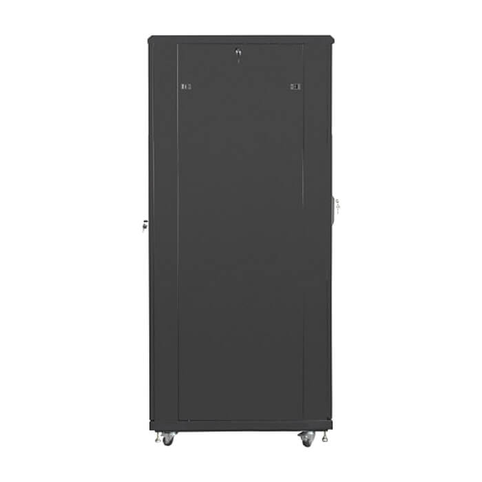 Lanberg rack cabinet 19" free-standing 42U/800x1000 (flat pack) with mesh door black ID 87178 (тъмнейл - 5)