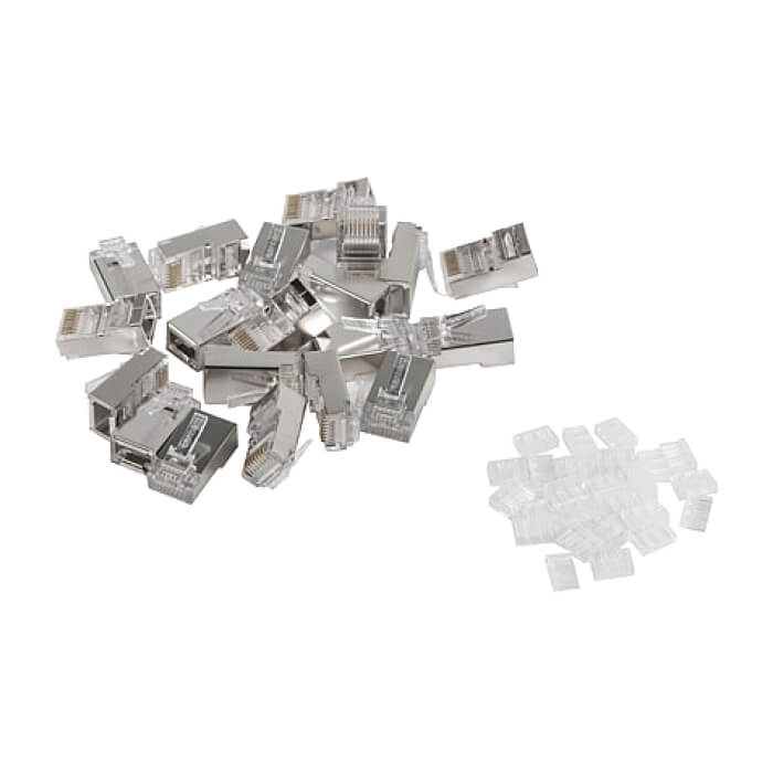 Lanberg RJ-45 FTP CAT.6 plug 8P8C (20 pcs) ID 72009 (тъмнейл - 2)